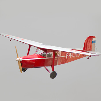Model van een vliegtuig van uitgeverij Misset.