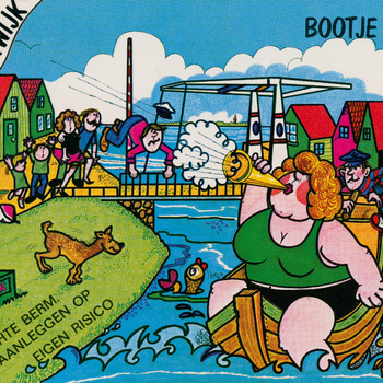 Prentbriefkaart, getiteld 'Harderwijk'