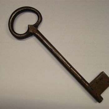 sleutel van metaal, algemene begraafplaats te Zaltbommel  1813