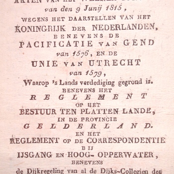 Grondwet voor het Koningrijk der Nederlanden
