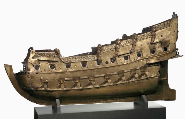 Model van het schip 'de Maagd van Gent'