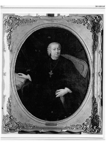 Portret van abt Gudwalus Seiger