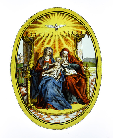 Sint-Anna ten drieën ( Anna - Maria - Jezus).