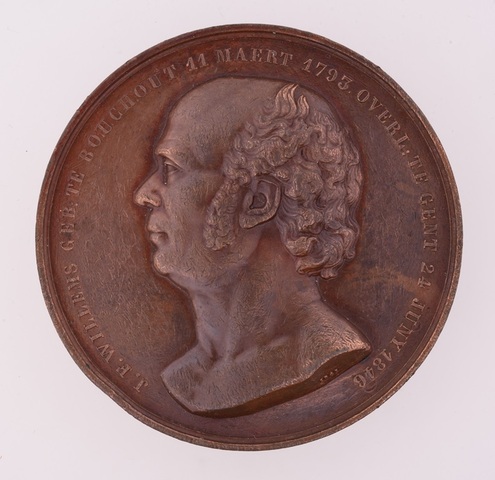 Erepenning aan Jan-Frans Willems, 1847