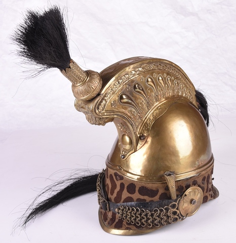 Franse dragonder helm