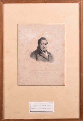 Portret van graaf Philippe Louis Marie Guislain Vilain XIIII, burgemeester van Gent