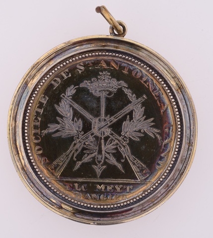 Prijspenning Busschieters van Sint-Antonius aan J. Blanquaert, 1825