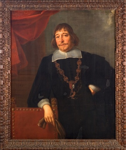 Portret van een koning van het Sint-Sebastiaansgild te Gent