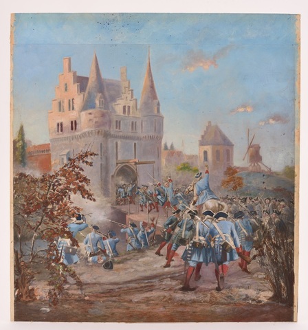 De inname van Gent door Lodewijk XIV op 5 juli 1708