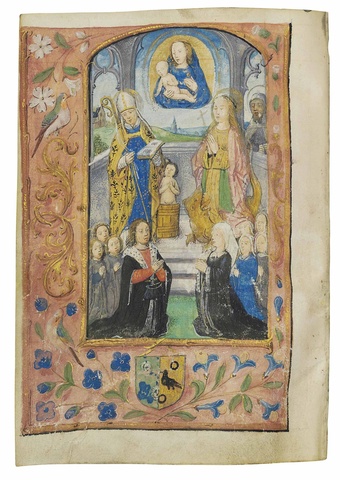 Gebedenboek van Nicolas Biese en Margaretha Verdebroeck,1502