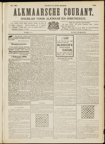 Alkmaarsche Courant 1908-12-18