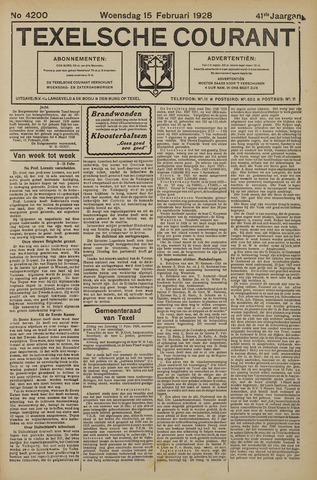 Texelsche Courant 1928-02-15