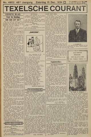 Texelsche Courant 1934-12-15