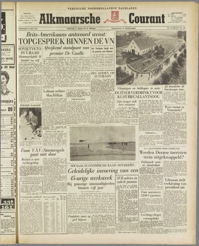 Alkmaarsche Courant 1958-07-23