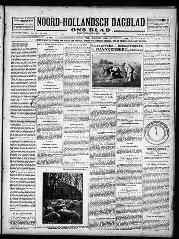 Noord-Hollandsch Dagblad : ons blad 1930-05-08