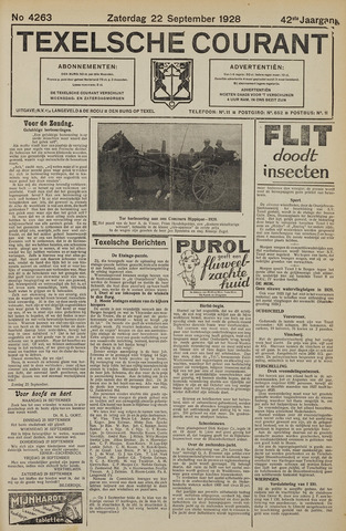 Texelsche Courant 1928-09-22