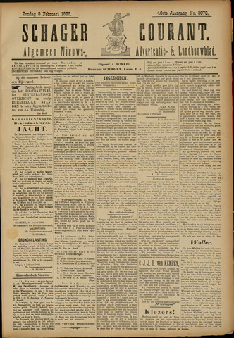 Schager Courant 1896-02-09