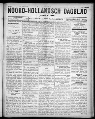 Noord-Hollandsch Dagblad : ons blad 1927-06-15