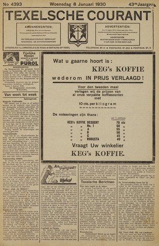 Texelsche Courant 1930-01-08