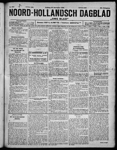 Noord-Hollandsch Dagblad : ons blad 1925-12-18