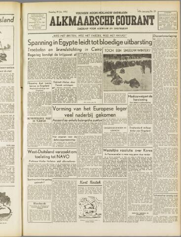 Alkmaarsche Courant 1952-01-28