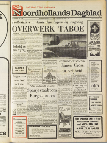 Noordhollands Dagblad : dagblad voor Alkmaar en omgeving 1970-12-04