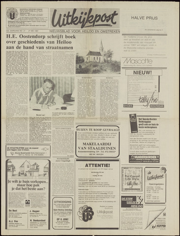 Uitkijkpost : nieuwsblad voor Heiloo e.o. 1987-05-27