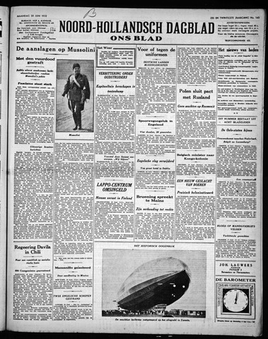 Noord-Hollandsch Dagblad : ons blad 1932-06-20