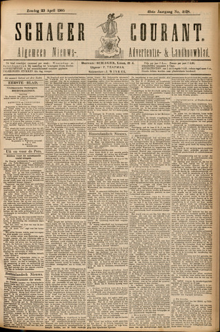 Schager Courant 1905-04-23