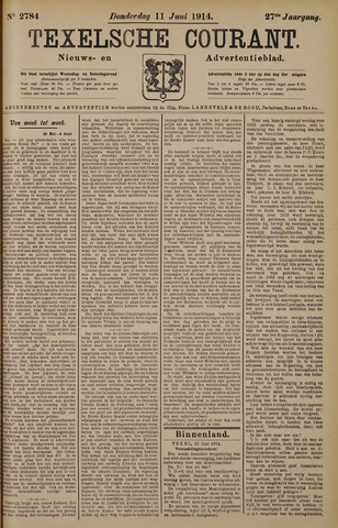 Texelsche Courant 1914-06-11