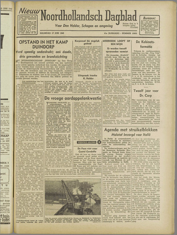 Nieuw Noordhollandsch Dagblad, editie Schagen 1946-06-17