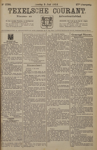 Texelsche Courant 1914-07-05