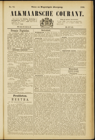 Alkmaarsche Courant 1890-07-16