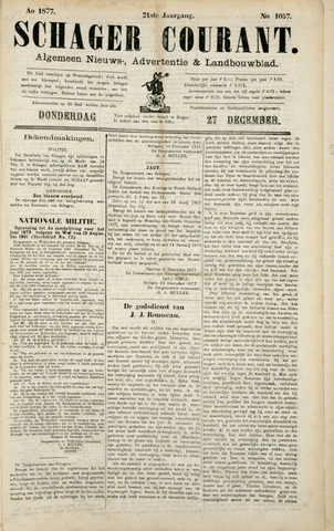 Schager Courant 1877-12-27