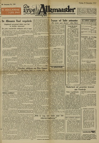 De Vrije Alkmaarder 1947-12-19