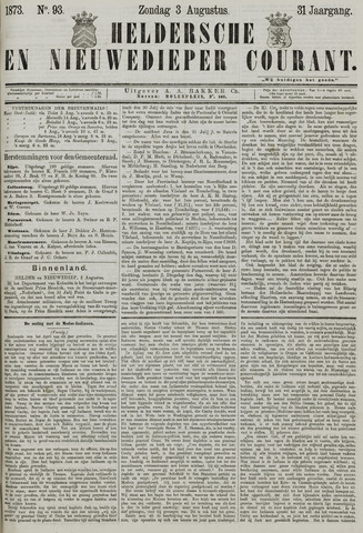 Heldersche en Nieuwedieper Courant 1873-08-03