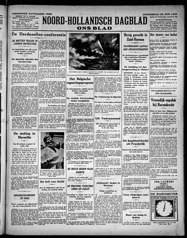 Noord-Hollandsch Dagblad : ons blad 1936-06-25