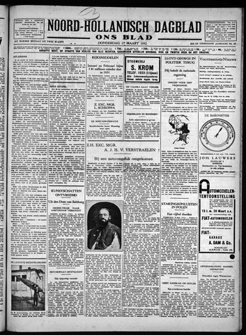 Noord-Hollandsch Dagblad : ons blad 1932-03-17
