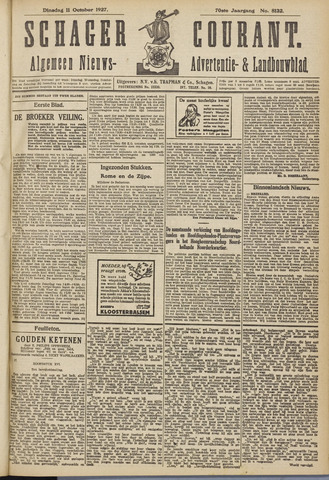 Schager Courant 1927-10-11