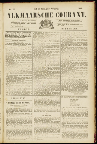 Alkmaarsche Courant 1883-01-26