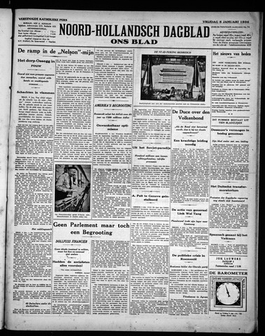 Noord-Hollandsch Dagblad : ons blad 1934-01-05