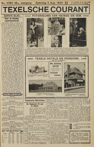 Texelsche Courant 1933-08-05