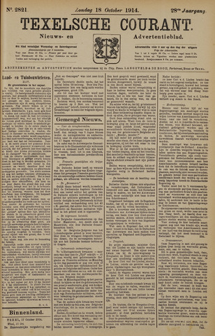 Texelsche Courant 1914-10-18
