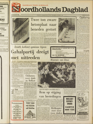 Noordhollands Dagblad : dagblad voor Alkmaar en omgeving 1970-07-31