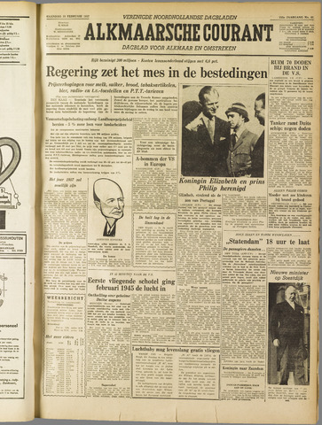 Alkmaarsche Courant 1957-02-18