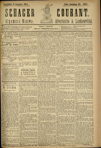 Schager Courant 1894-08-02