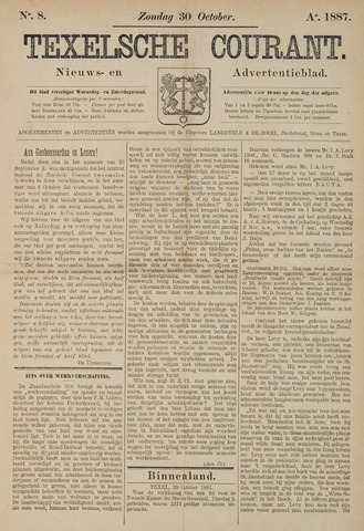Texelsche Courant 1887-10-30