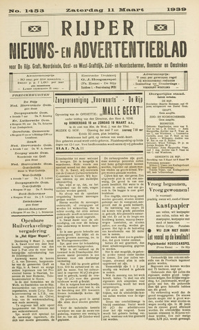 Rijper Nieuws- en Advertentieblad 1939-03-11