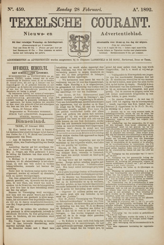Texelsche Courant 1892-02-28
