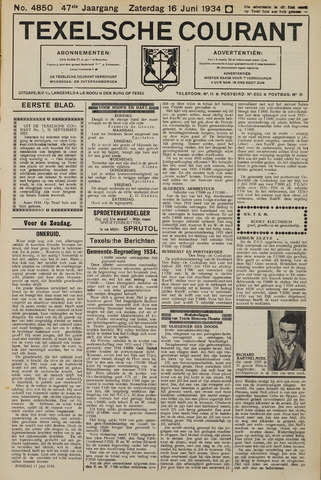 Texelsche Courant 1934-06-16